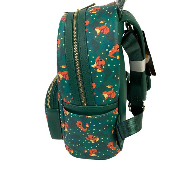 Loungefly Pokemon Charmander Mini Backpack BAM Exclusive Bag Clouds Stars - Picture 7 of 11